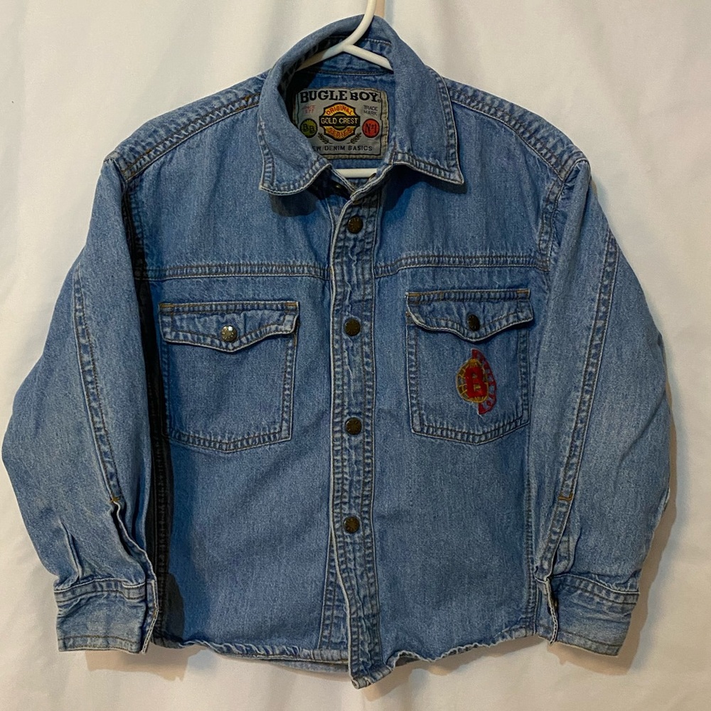 Vintage Bugle Boy Denim Shirt